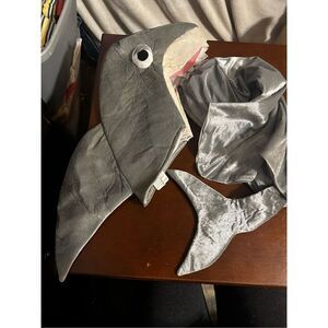 2 piece great white shark costume size 2/3 youth